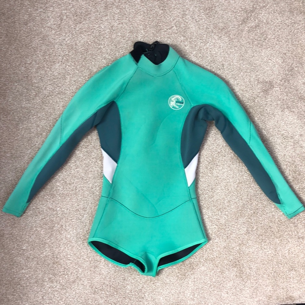 Women’s O’Neill Spring Suit Bahia Green Size 8
